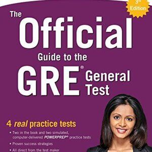 Official Guide to GRE General Test ETS Paperback 3rd Edition